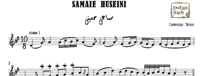 Samaei Huseini-tatios Music Sheet