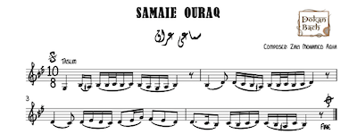 Samaei Ouraq-Zaki Mohamed Agha Music Sheet