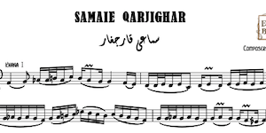 Samaei qarjighar music sheet