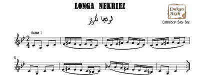 Longa Nekriez Music Sheet