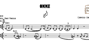 Omy - أمي - نوت موسيقية