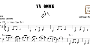 Ya Omy - يا أمي Free Music Sheets